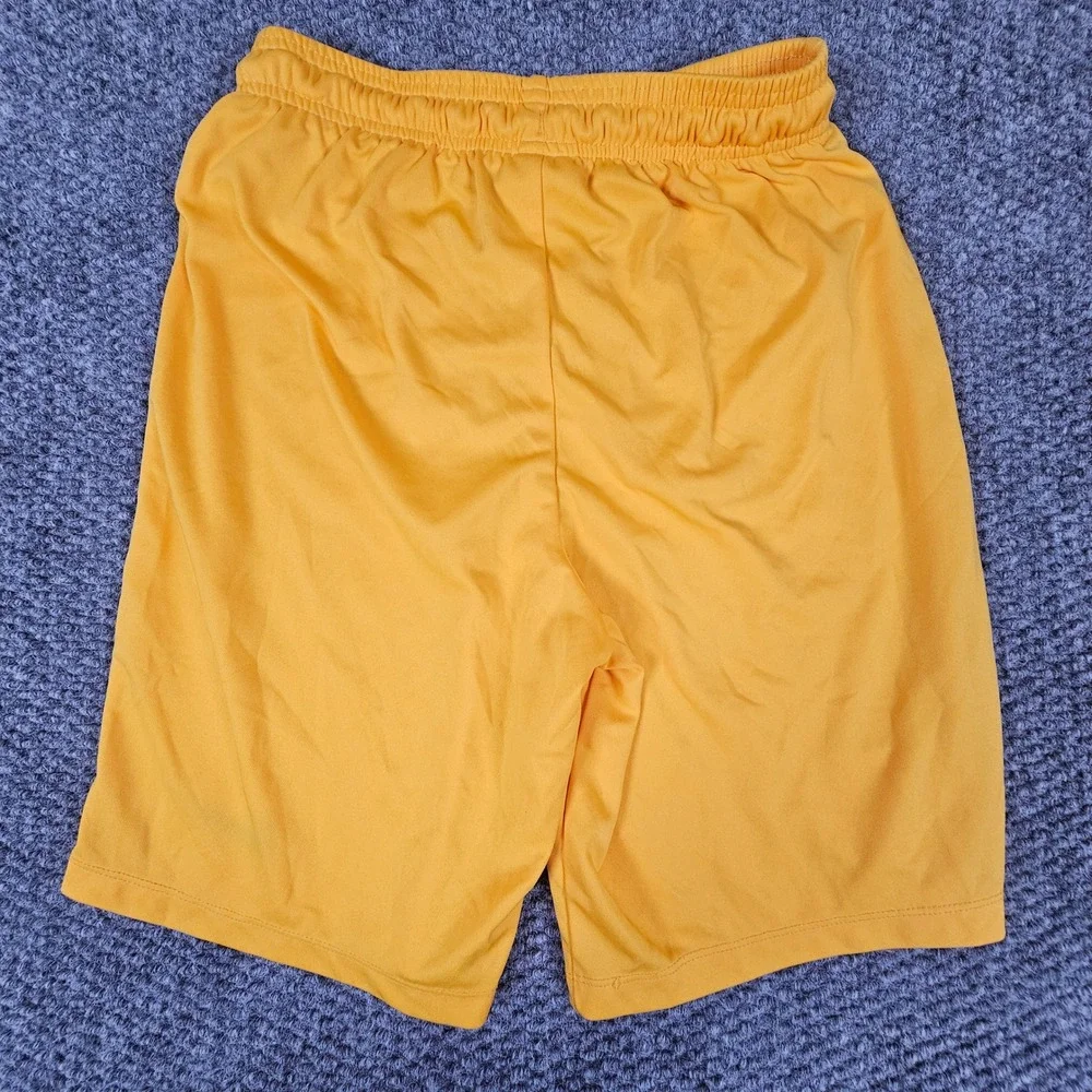 Nike Red Bull‎ Salzburg Soccer Shorts Mens Medium Yellow Dri-FIT Training FC